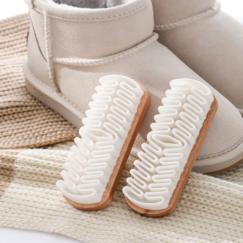 Четка за обувки Jingya от бук — поддръжка, дезинфекция и антизацапване; стил модерен минимализъм; опаковка 200 бр; персонализация: индивидуални изображения.