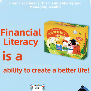 Guadou Planet 3.0 — Društvena igra za financijsku pismenost s temom životinja, za djecu, edukativni puzzle, razvoj mozga rukama, uzrast 7–14