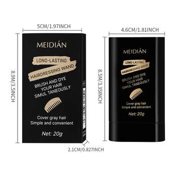 Χτένα βαφής μαλλιών – Charm Point μίας χρήσης στυλό βαφής για κάλυψη μαλλιών, 20 g