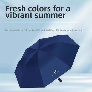 Yi Jiangnan UV kišobran s UPF > 40, sklopivi sunčani kišobran s željeznim rebrima i šipkom, Impact tkanina 190T, ručni i automatski UV modeli