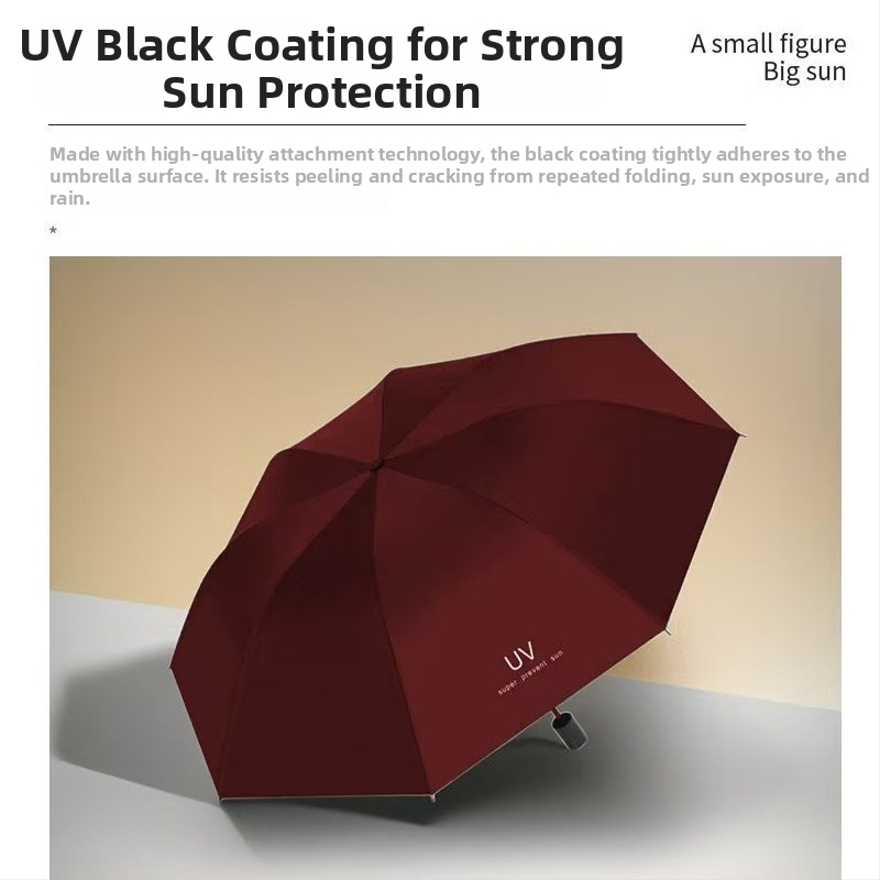 Yi Jiangnan UV kišobran s UPF > 40, sklopivi sunčani kišobran s željeznim rebrima i šipkom, Impact tkanina 190T, ručni i automatski UV modeli