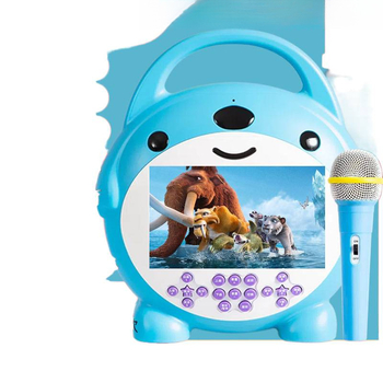 Gyerekeknek szóló projektor LCD-képernyővel, szemvédelem, 8 GB memória vagy több, újratölthető energiaellátás, 4–6 éveseknek