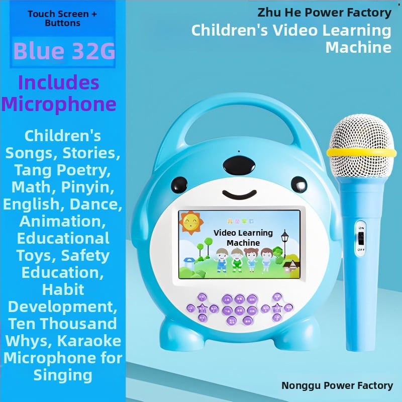 Gyerekeknek szóló projektor LCD-képernyővel, szemvédelem, 8 GB memória vagy több, újratölthető energiaellátás, 4–6 éveseknek