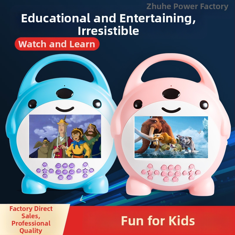 Gyerekeknek szóló projektor LCD-képernyővel, szemvédelem, 8 GB memória vagy több, újratölthető energiaellátás, 4–6 éveseknek