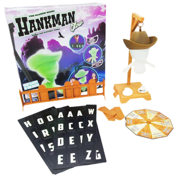 Magnetska Hangman igra s tajnom riječju – kartična društvena igra s magnetskom vješalicom, za uzrast 15–35