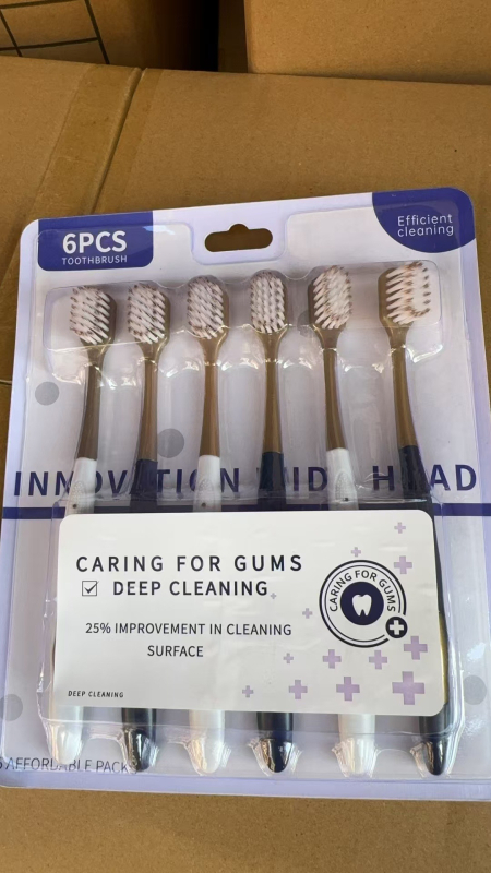 Baik οδοντόβουρτσα για ενήλικες, μαλακές τρίχες, σετ 6 τεμαχίων, μιας χρήσης