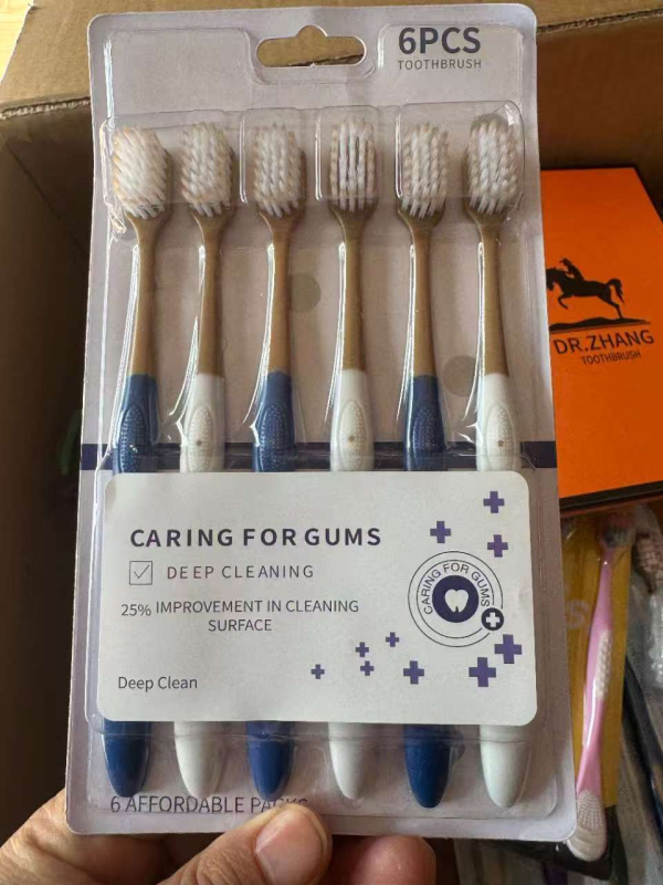 Baik οδοντόβουρτσα για ενήλικες, μαλακές τρίχες, σετ 6 τεμαχίων, μιας χρήσης