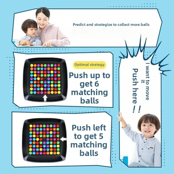 Stolna igra za pamćenje i razmišljanje za obitelj - razvija mišljenje, koordinaciju ruke i oka te interakciju roditelja i djece (materijal: plastika)