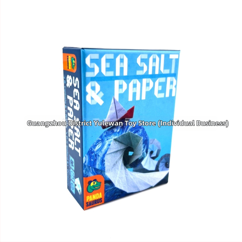 Sea Salt and Paper Origami Card Game — Ocean tema, Društvena igra s kartama od papira, Za uzrast 7–60