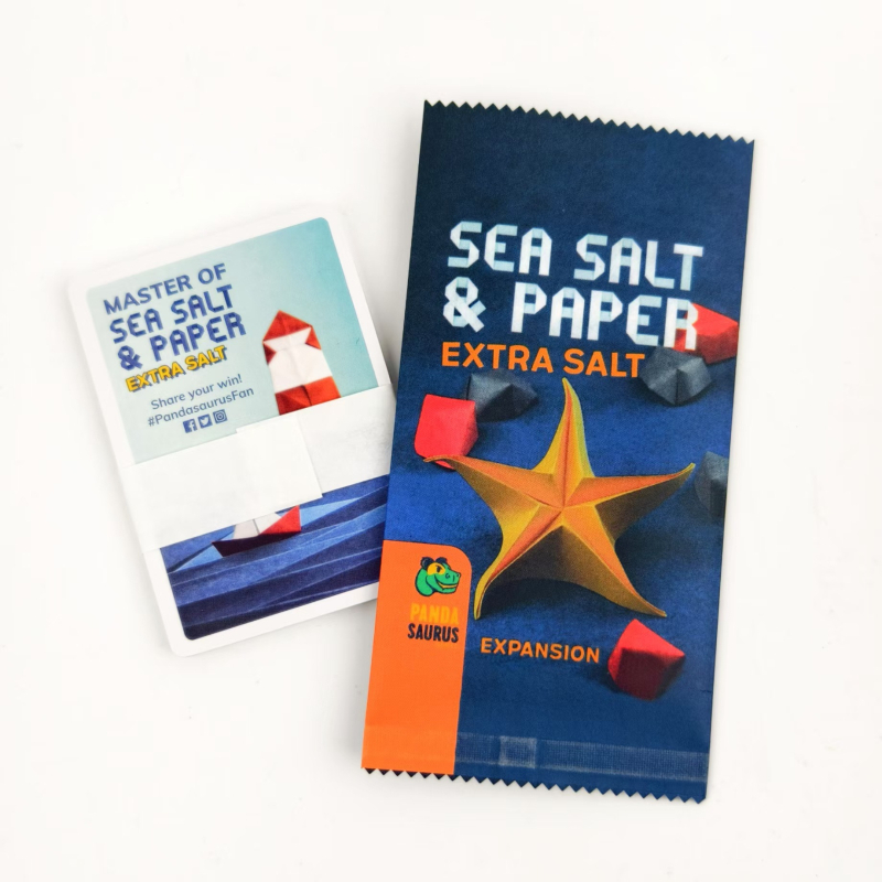 Sea Salt and Paper Origami Card Game — Ocean tema, Društvena igra s kartama od papira, Za uzrast 7–60