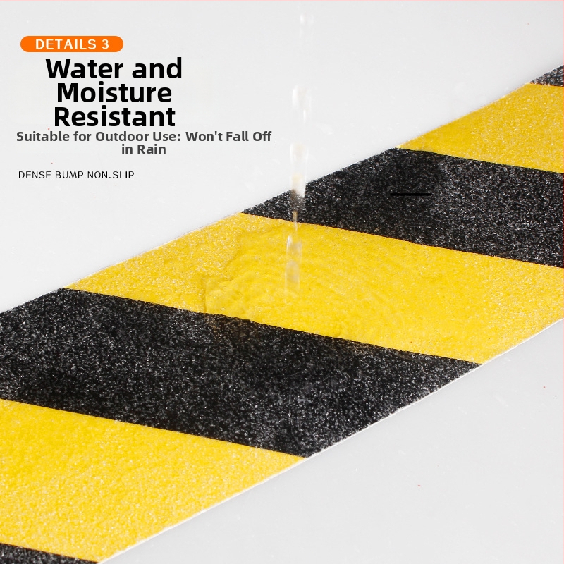 Protiskluzová páska na schody, matný povrch, PVC základ, vysoká viskozita, vodotesná, jednostranná