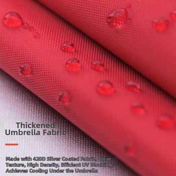 Nadomak kišobrana za sunčanje, dvostruki sloj Oxford tkanine, vodootporan, UPF50+ zamjenski materijal