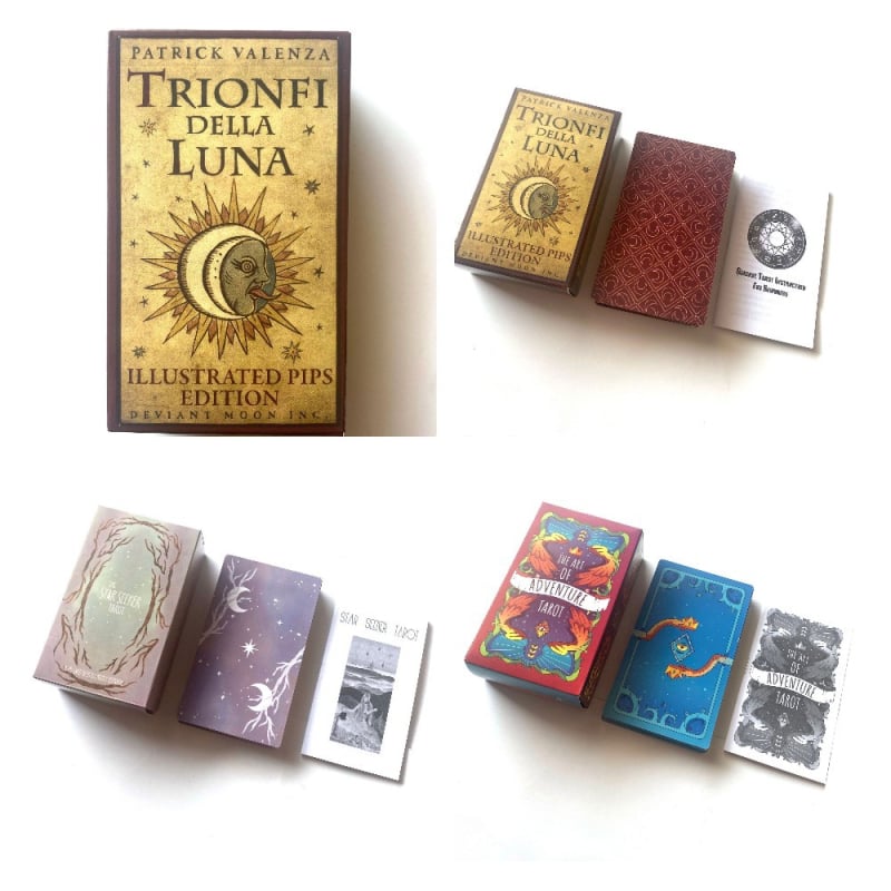 Tarot Rider kartice za društvenu igru, papir s premazom 300 g, za uzrast 15-35 godina