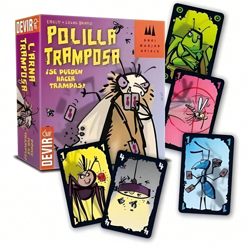 Joc de societate cu cărți – divertisment, dezvoltare intelectuală, interacțiune, cultivarea intereselor, raționament logic (Material: hârtie; Ambalaj: cutie color; Categorie: joc cu cărți; Vârstă: peste 14 ani)