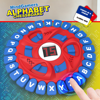 Obrazovna društvena igra s pločom za 26 slova – puzzle i interakcija roditelj-dijete, plastična konstrukcija