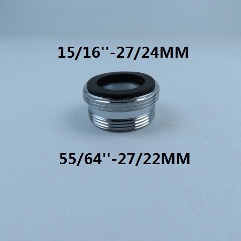 Kerti slagcső adapter csaphoz, réz testtel, fürdőszobai és konyhai használatra