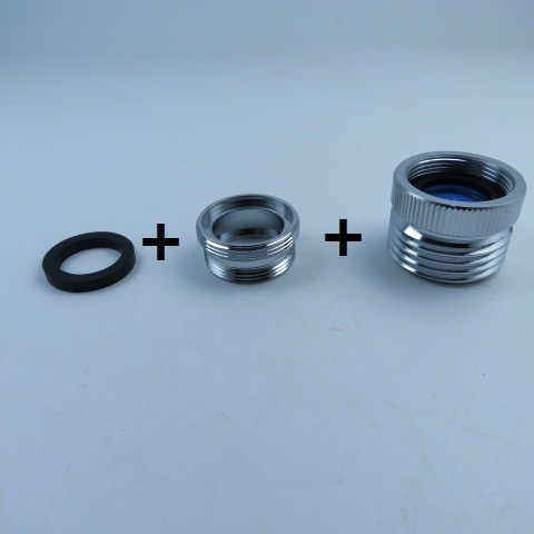 Kerti slagcső adapter csaphoz, réz testtel, fürdőszobai és konyhai használatra