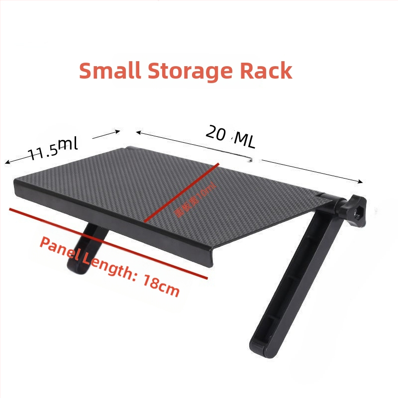 Stalak za Set-Top Box i router – stolna instalacija, plastični materijal, 1 razina, za dnevni boravak