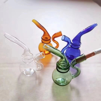 Üvegből készült vízipipa – magas boroszilikát üveg, cigarettafilter, dohányzáshoz való kiegészítők