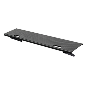 Plastični nosač za set-top box, TV/monitor i usmjerivač — bez bušenja, kuka tip držača, 1 razina