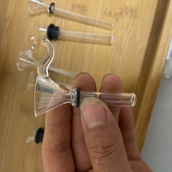 Staklena nargila cijev – DIY pribor, staklena zdjela za suhi duhan, višekratna upotreba, prilagodljivo