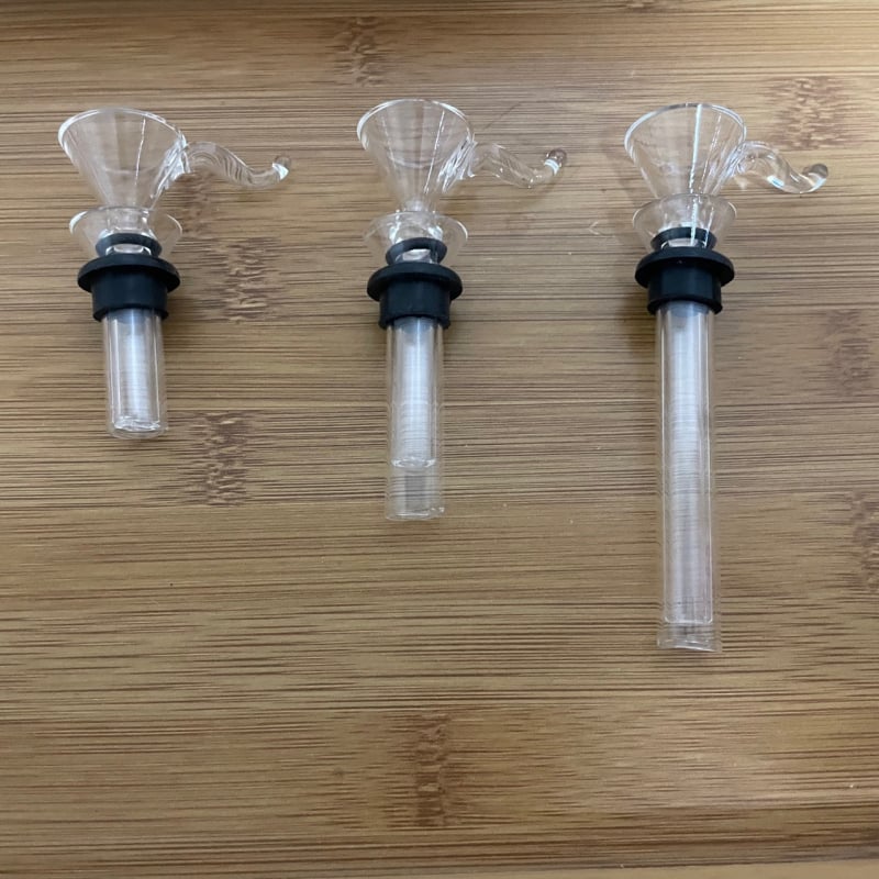 Staklena nargila cijev – DIY pribor, staklena zdjela za suhi duhan, višekratna upotreba, prilagodljivo