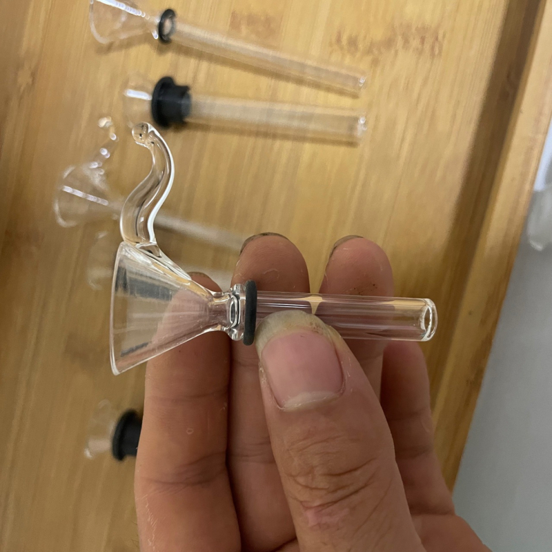 Staklena nargila cijev – DIY pribor, staklena zdjela za suhi duhan, višekratna upotreba, prilagodljivo