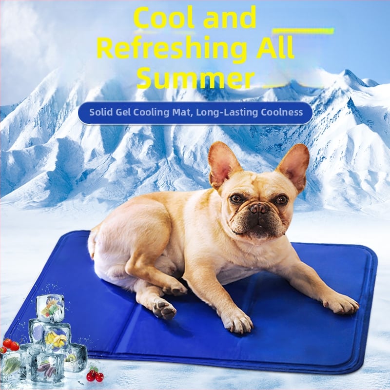 Постелка за охлаждане за кучета и котки – плат, летна употреба, миеща се, марка Paitele