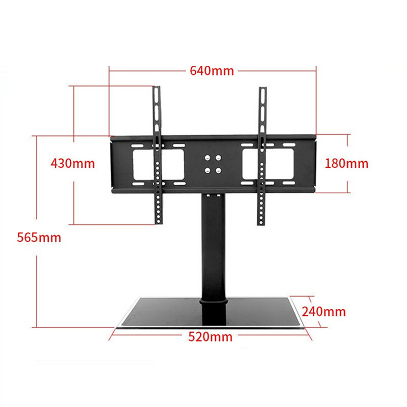 Suport TV din metal, model ZMZJ, tip masă, bază desktop LCD TV