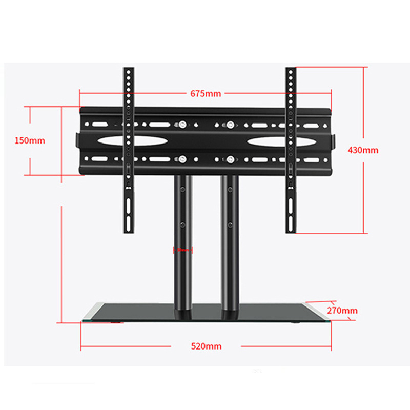 Suport TV din metal, model ZMZJ, tip masă, bază desktop LCD TV