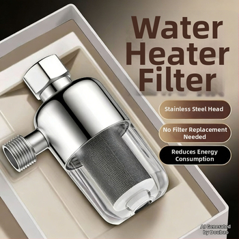Filtru preîncălzitor boiler – oțel inoxidabil 304, filtru de apă de intrare universal, stil modern minimalist