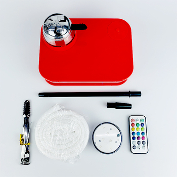 Akril narghile set u kvadratnoj kutiji, kod Yh0161, 20 kom. po kartonu, stil: moderni minimalistički, boemski, pastoralni, pristupačni luksuz