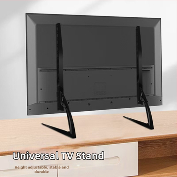 Stolný stojan na televízor pre inteligentné displeje - Kompatibilný s inteligentnými displejmi - Studená valcovaná oceľ - Hmotnosť 2 kg