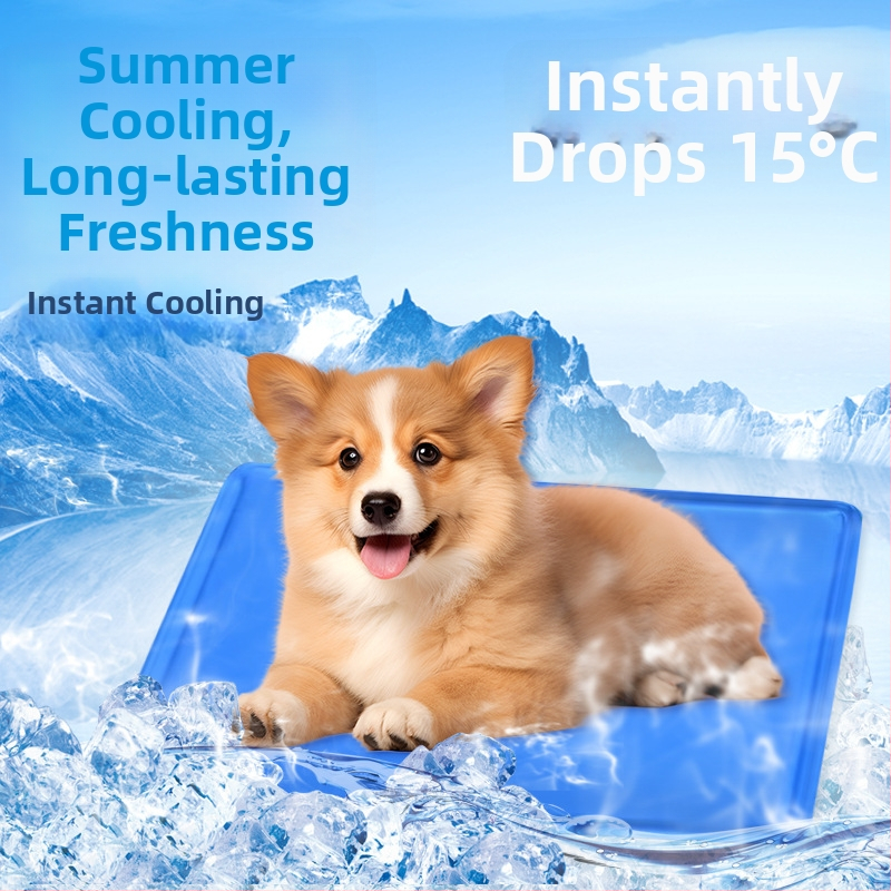 Охлаждаща подложка за домашни любимци, полиестер, произход Jiangsu, ледена подложка, лято, за кучета