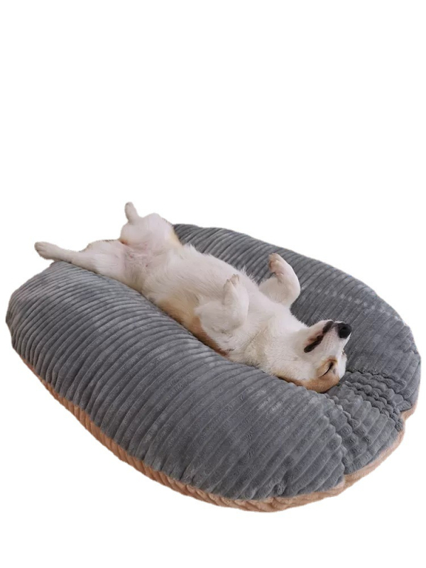 Всесезонна подложка за кучета — сваляема и миеща се; материали: ПП памук, кадифе и нетъкан текстил