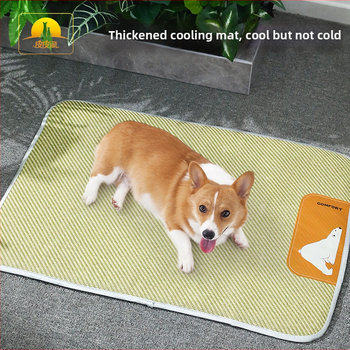 Pipitao охлаждащ мат за кучета (ледена подложка) – платнена постелка за кучета, за целогодишна употреба