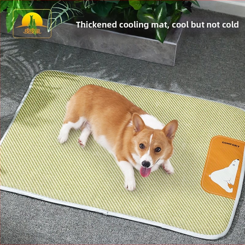 Pipitao охлаждащ мат за кучета (ледена подложка) – платнена постелка за кучета, за целогодишна употреба
