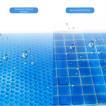 Гелова охлаждаща подложка за възглавница за дома, PU гел, студен гел, тегло 450 g, опаковка 20 бр, за предпазване от прегряване