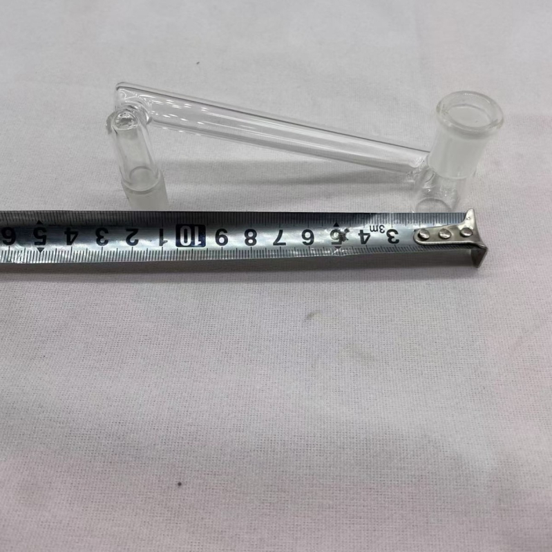 Stakleni adapter za nargilu 14 mm muški–ženski, 200 komada u kutiji, moguć tiskanje logotipa, mogućnost prilagođavanja