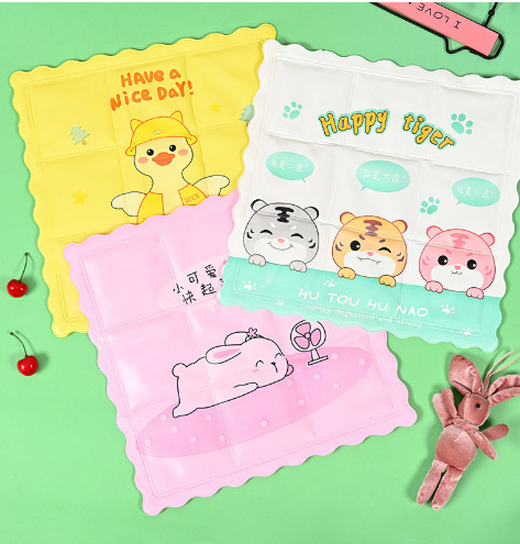 Cartoon hladna podloga s PVC materijalom, punjenje ledenim kristalima, 550 g, za hlađenje