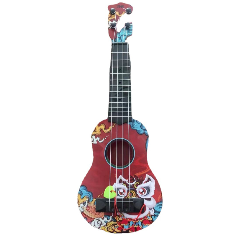 Dječja ukulele u nacionalnom stilu – plastična igračka gitara, podrijetlo Guangdong Shantou, za 0–3 godine, interaktivno učenje