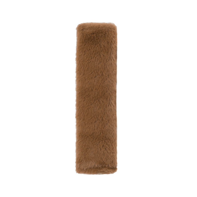 Jastučić za sigurnosni pojas automobila s leopard uzorkom, pliš materijal, marka Feather, 100 g, mogućnost prilagodbe logotipa