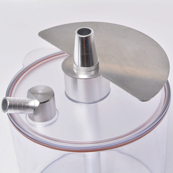 Set shisha din plastic acrilic, antivânt, reutilizabil, Xisa MSH