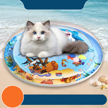 Котешко водно легло-гнездо - надуваем воден килим, ледено мат (Материал: Друго; Категория: Гнездо за домашни любимци; Приложимо: Котка)