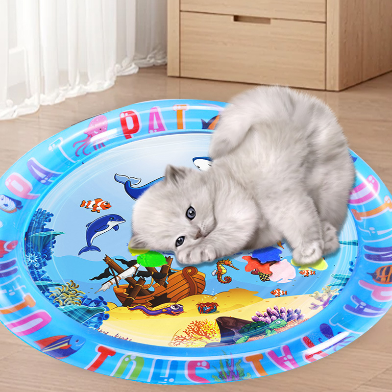 Котешко водно легло-гнездо - надуваем воден килим, ледено мат (Материал: Друго; Категория: Гнездо за домашни любимци; Приложимо: Котка)