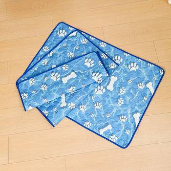 Подложка за спане на домашни любимци, машинно пране, неплъзгаща се, вътрешно/външно използване, всички сезони (материал: плат)
