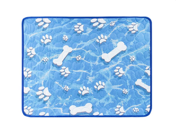 Подложка за спане на домашни любимци, машинно пране, неплъзгаща се, вътрешно/външно използване, всички сезони (материал: плат)