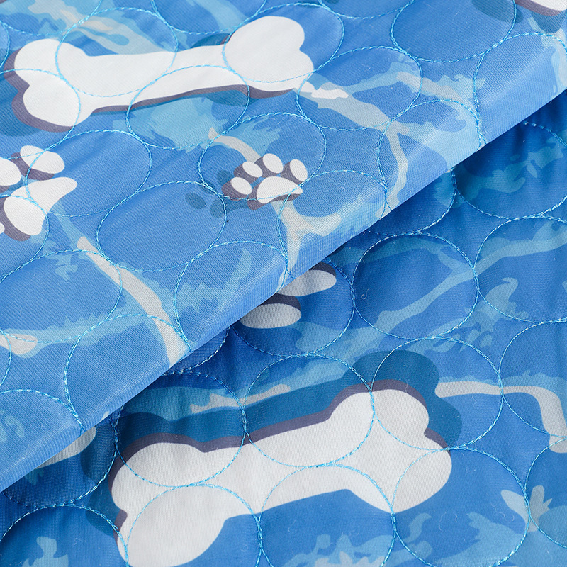 Подложка за спане на домашни любимци, машинно пране, неплъзгаща се, вътрешно/външно използване, всички сезони (материал: плат)