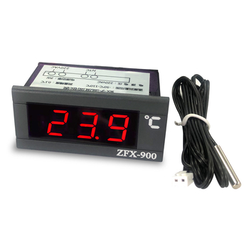 Ugradbeni digitalni panel za prikaz temperature za hladnjak i zamrzivač, točnost 1 stupanj, razlučivost 1 stupanj