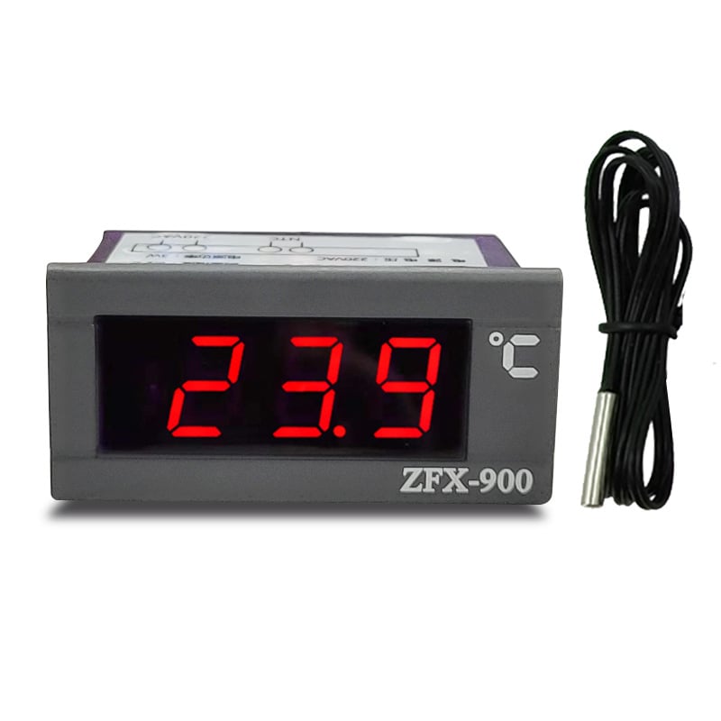 Ugradbeni digitalni panel za prikaz temperature za hladnjak i zamrzivač, točnost 1 stupanj, razlučivost 1 stupanj